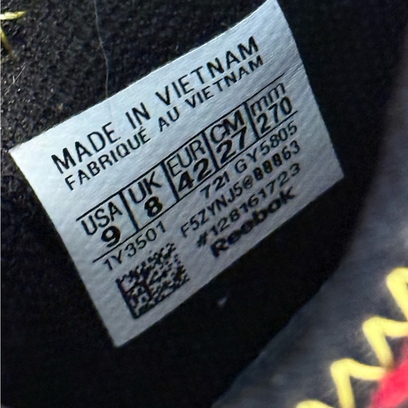 Men’s REEBOK ZIG KINETICA II EDGE- Vector Red. Size 9 - Picture 10 of 12